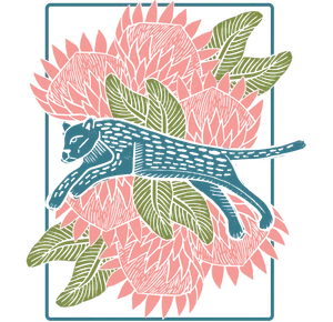 Artistic Trail Leopard Logo