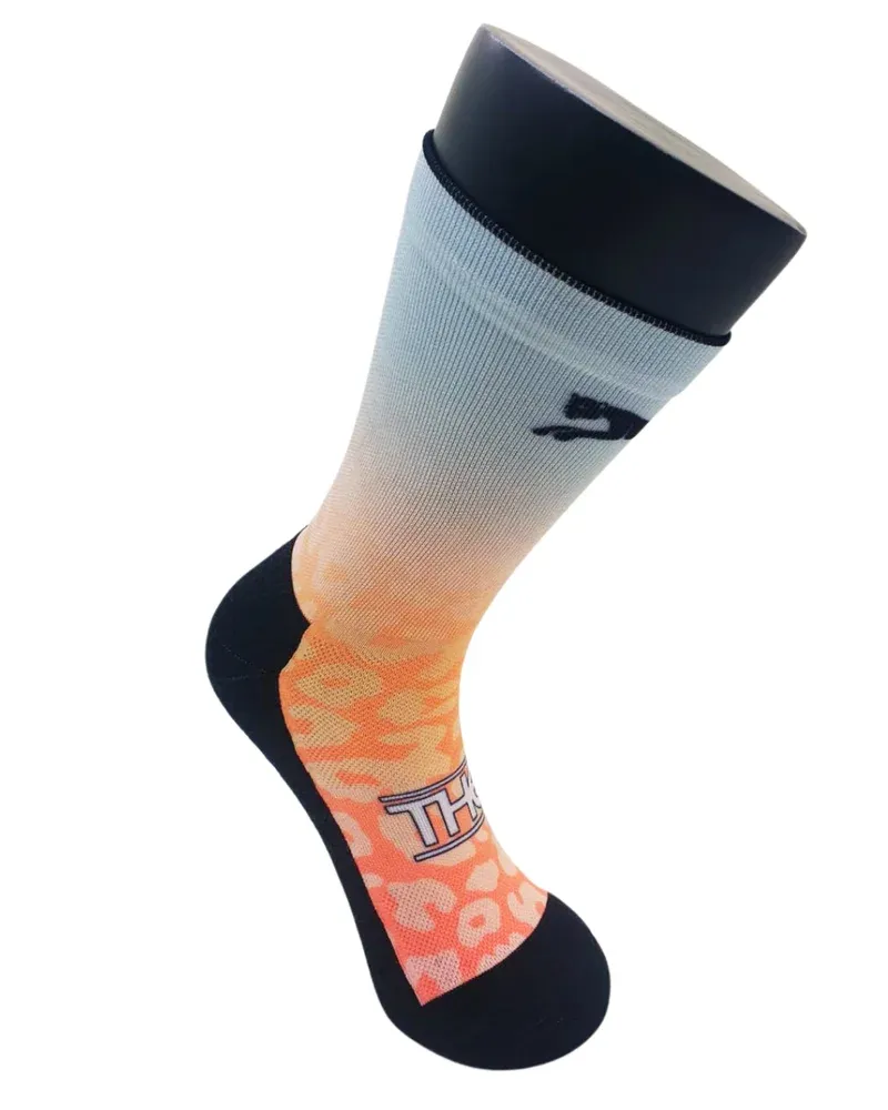 Sunset Leopard Running Socks alternate view 3