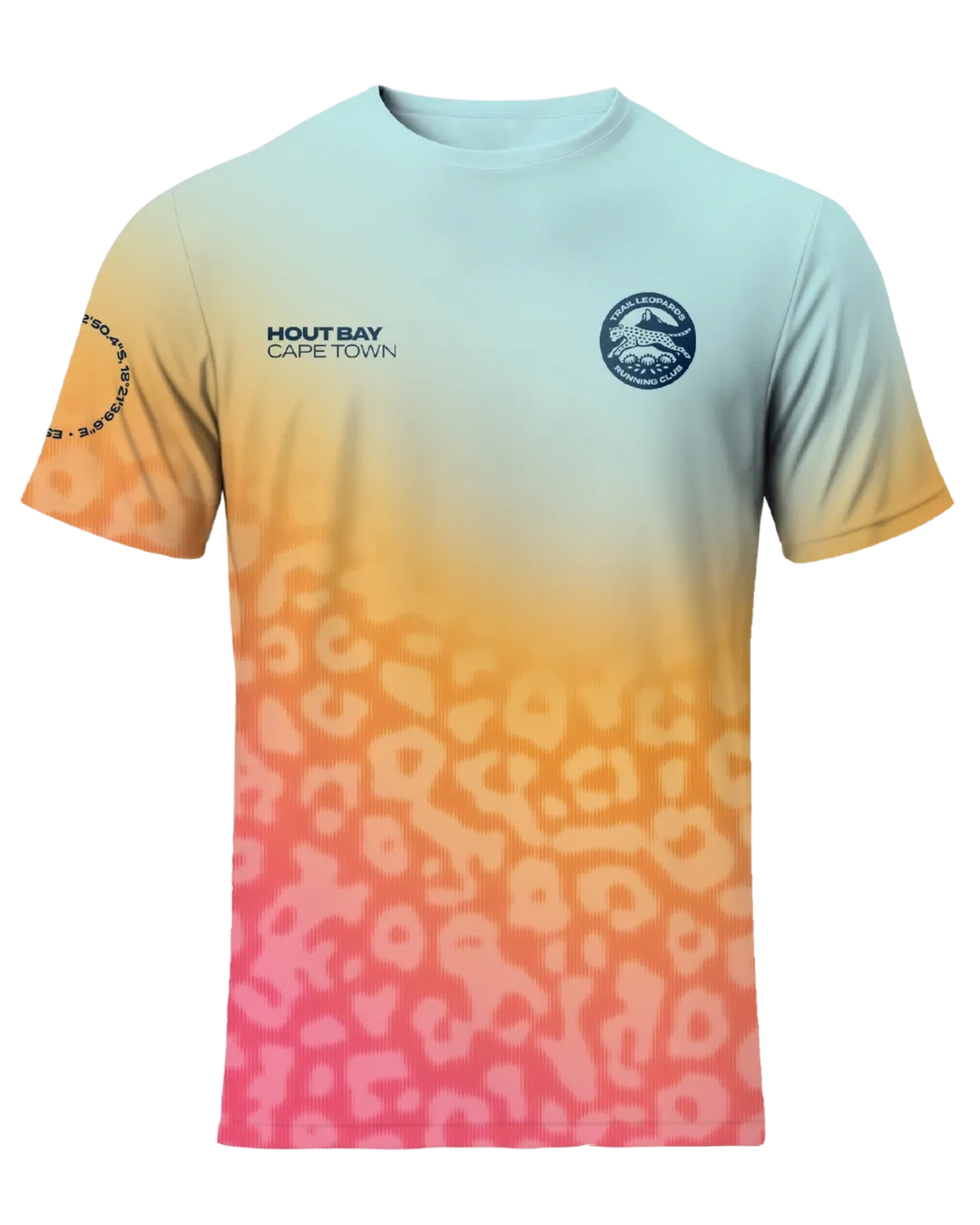 Sunset Leopard Performance Tee