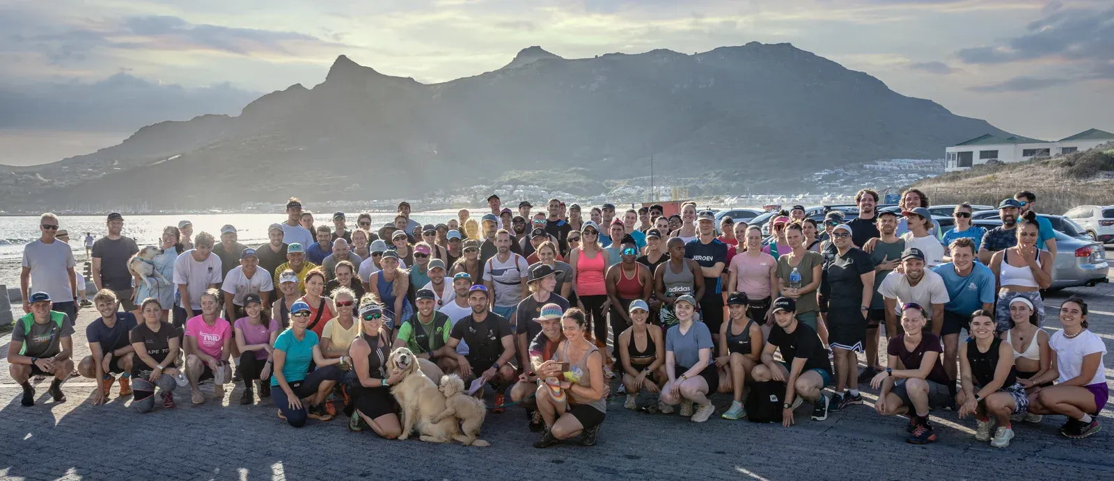 group of people from trail leopards
